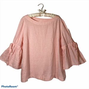 Charter Club Linen Top. Size L. EUC